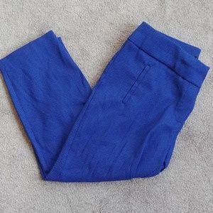 Apt. 9 Cropped Blue Dress Pants